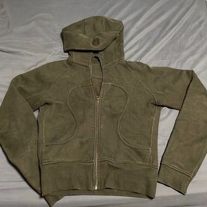 Black Lululemon zip up hoodie